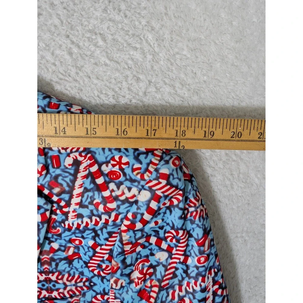 NEW! Suslo Couture Blazer Mens Med Blue Candy Cane Christmas Holiday CJ901-5 NWT